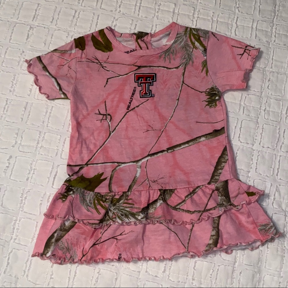 Pink camo dress
